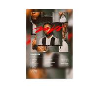 LOPEEY Poster d'album Scars of Zola sur toile - Décoration murale pour salon, chambre à coucher - 30 x 45 cm