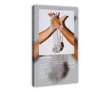 LOPEEY Poster sur toile de l'album Frères Ennemis de Zola & Koba LaD - Décoration de chambre à coucher, bureau, cadeau - 30 x 45 cm