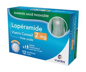 Lopéramide Viatris 2mg Diarrhée Aiguë Passagère 12 Comprimés Orodispersibles