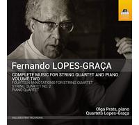 Lopes-Graça : Intégrale de L’oeuvre pour Quatuor À Cordes et Piano Vol.2