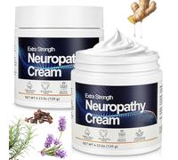 LOPHE 2PCS Crème Neuro-Apaisante pour Neuropathie, Soulage les Douleurs Neuropathiques des Pieds, Mains, Jambes et Dos, Crème à l'Arnica et Aloès Vera, Absorption Rapide Non Grasse, 120g*2