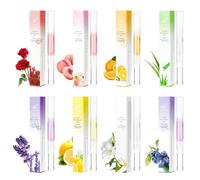 LOPHE 8 Pcs Huile Cuticules Ongles Stylo, Stylos à Huile pour Cuticules Nail Nutrition Oil Soin Des Ongles Polissoir a Ongle de Traitement pour Réparer les Fissures et l'huile de Cuticule Sèche