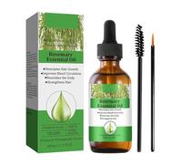 LOPHE Huile Essentielle De Romarin Pour La Croissance Des Cheveux, 60ml Rosemary Oil, 100% Pure Organique Pour Les Sourcils, Cils, Nourrit Le Cuir Chevelu, Stimule La Croissance Des Cheveux