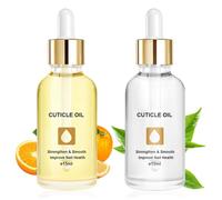 LOPHE Huile pour Cuticules et Ongles, 15ml, Duo 2 Orange Théier | Action Purifiante et Renfort Ongles, Soin Quotidien, Mains Douces et Ongles Brillants