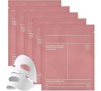 LOPHE Masque Collagene Visage,5 Pièces Bio Collagen Face Mask,Masque de Nuit Hydrogel Hydratant pour Femmes, Rétrécit les Pores, Améliore L'élasticité, Traitement des Rides