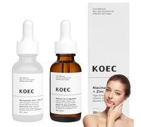 LOPHE Sérum Visage, Lot de 2 paquets de niacinamide 10% et Zinc 1% Sérum Retinol Anti-Marques,Sérum hydratant pour le visage,Soin pour Peau Sensible,Anti-rides, Anti-taches, Anti-âge,30 ML