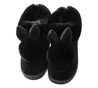 LOPILY Appartements Noirs Pour Femmes Keeping Your Feet Warm In Winter (Black, 40)