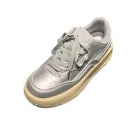 LOPILY Basket Chaussette Enfant de Couleur Unie, Tendance et polyvalentes, de Grande Valeur (Grey, 38)