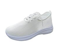 LOPILY Bottes Chaudes Pour Femmes Imperméables Neige en, légères et souples, pour personnes âgées et d'âge moyen (White, 39)