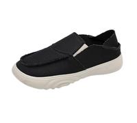 LOPILY Bottine Cuir confortables et simples pour femmes, nouvelles chaussures à semelle souple et à embout peu profond, style étrier (Black, 37)