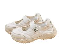 LOPILY Chaussures Talon Moyen Rouge Femmes, Chaussures décontractées à Bout Rond et à Bouche Peu Profonde, Nouvelle été 2025 (Khaki, 39)