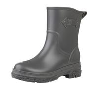 LOPILY Cuissardes Noires Pour Femmes Couleur Rouge chaussures en caoutchouc, décontractées, pour étudiantes, pour le travail en extérieur, la pêche, le lavage de voiture, antidérapantes, (Grey, 36)