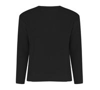 LOPILY V Neck Tee-Shirts pour Hommes Under The Crew Neck Sweater Loose Casual Knitwear (Black, XL)