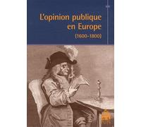 L'opinion publique en Europe