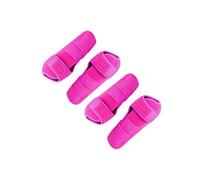 lopituwe 4 Bottes pour Chevaux, Soutien, réutilisables, Respirantes, et Confort pour Les Jambes, Taille S, Rouges, Rose Rose, L