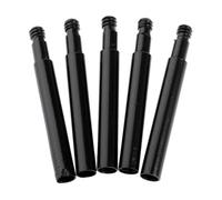 lopituwe Amélioration des Performances à vélo grâce à Une rallonge de Valve pour Jantes Presta : il Suffit de dévisser l'orifice Sortie d'air la Valve Presta, Noir, 50mm