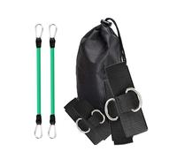 lopituwe Bandes de résistance élastiques polyvalentes pour le volley-ball : outil d'entraînement polyvalent pour améliorer la puissance de saut et l'agilité des athlètes, Vert, 40 livres