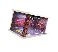 lopituwe Boîte de présentation de Passe-Temps pour véhicules à l'échelle 132, Comprend Un décor Table vitrine pour Mettre en Valeur Les caractéristiques et Les détails du modèle Voiture,