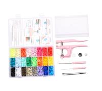 lopituwe Boutons-pression en résine, kit de fixation DIY, poinçon, projets DIY, pose de boutons-pression, couture, vêtements, jeans, sacs, accessoires