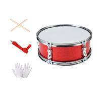 lopituwe Caisse claire de 13 pouces jouable des deux côtés pour apprendre les rythmes et développer la en soi en jouant de la musique. Accessoires batterie et caisse claire. Jouets musicaux.