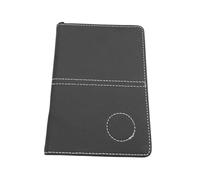 lopituwe Carnet de Score de Golf, Accessoire de Score, carnet de en Cuir PU Durable pour Les passionnés, idéal pour Plusieurs Parties. de Professionnel en Cuir PU, Cadeau, Noir, 16 x 12 cm