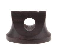 lopituwe Chevalet professionnel en bois de santal pour erhu : un élément essentiel pour une meilleure qualité sonore. Ce chevalet professionnel en bois de santal pour erhu, Noir