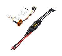 lopituwe Contrôleur de vitesse électronique (ESC) 40A de pointe, offrant une fiabilité optimale pour les accessoires quadricoptères et les modèles réduits d'avions et voitures radiocommandées.