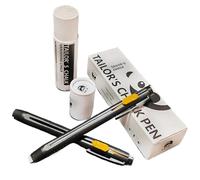 lopituwe Couture de précision pour Le Coton et la Chaleur Couture de Haute précision et Crayon à Craie Largeur pour Une sans Erreur sur Les Tissus tricotés, 2 stylos + Noyau Stylo