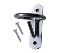 lopituwe Crochet mural robuste en fer pour seau d'équitation - Support de seau en métal - Grande capacité de charge - Installation - Fournitures pour écurie - Fixation murale