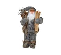 lopituwe Décoration de table artisanale représentant une poupée du Père Noël, un décor charmant pour les fêtes de fin d'année. Décoration table extérieure avec des jouets du Père Noël et des