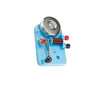 lopituwe Démos de kit d'expériences scientifiques de Cloche électrique Taille compacte avec Configuration d'expérience Physique pour Les Kits d'expériences Physique Amusants à l'école Primaire