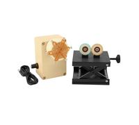 lopituwe Enrouleur de Cannes à pêche Portable et Facile à Utiliser pour fabriquer réparer des Cannes cassées, Un avec Support, 8 x 8 cm