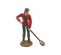 lopituwe Figurines Miniatures de fermiers, modèles et activités ludiques stimulantes pour développer Les capacités cognitives des Jeunes Enfants. Statues de fermiers (Hommes et Femmes). Poupée Ferme