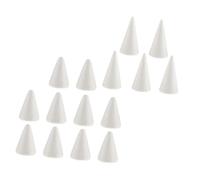 lopituwe Formes en polystyrène multifonctionnelles en Forme de cônes Mousse pour Loisirs créatifs et décoration. Idéales pour Les projets de Bricolage et la décoration de