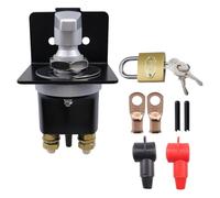 lopituwe Interrupteur sectionneur haute intensité 500 A pour voiture, camping-car, bateau. Installation facile. Poignée fixe. Coupe-circuit fiable et robuste pour voiture, camping-car, bateau.