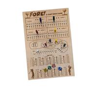 lopituwe Jeu de dés de Golf Amusant et Stimulant, idéal pour Les Pique-niques, Les fêtes et même soirées à thème Golf. Jeu Familial pour développer la logique.