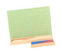 lopituwe Jeu de Manipulation mathématique en Bois pour développer Les compétences d'apprentissage précoce - Outil éducatif Stimulant pour Les Enfants - Jeu d'addition Amusant pour Apprendre Bases