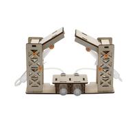 lopituwe Kit de construction de pont hydraulique - Jeu bricolage scientifique pour projets scolaires - Promouvoir les bases l'ingénierie - Le kit garantit une construction robuste et fiable - Ensemble