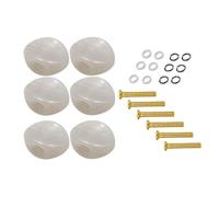 lopituwe Kit de pièces de rechange pour mécaniques guitare électro-acoustiques : boutons et têtes mécaniques. Installation facile.