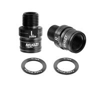 lopituwe Les rallonges de pédales de vélo offrent stabilité et Confort pour la Pratique du VTT, des Routes et des chemins. Rallonge pédale 20 mm pour VTT et Route. Filetage 20 mm. Accessoires pour