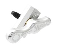 lopituwe Mécanisme de Verrouillage Facile pour vélo Pliant, Ensemble de Levier Serrage charnière, Support Joint, Boucle Verrouillage Tube Direction vélo plié, goupille Clip, Cadres, Argent, 60x65mm