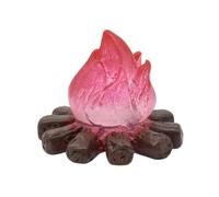 lopituwe Mini Flamme décorative en résine, idéale pour Les Feux de Camp, Les Jardins et Maisons de poupées (échelle 1/12). Parfaite pour décorer Un Jardin Une Maison poupée et pour des Loisirs