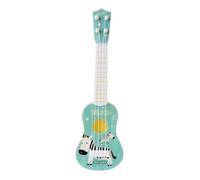 lopituwe Mini Guitare pour Enfants, Jouet Musical éducatif avec Un zèbre pour développer l'ouïe. Quatre Cordes en Nylon. Jouet Musical d'éveil pour Les Tout-Petits.