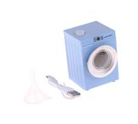 lopituwe Mini Machine à Laver Miniature, Accessoire décoratif pour Maison de poupée, idéale pour diverses scènes. Décoration de la Vie Quotidienne. , Bleu , 5.1 x 4.6 x 7 cm