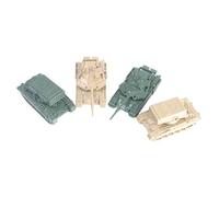 lopituwe Modèle de Char à l'échelle 1/144, Char blindé, Chars Miniatures, Cadeaux, Ensemble décoratif, Jeux pour collectionneurs, sans Outil, Casse-tête, modèle de, Puzzle 1/144 Scale