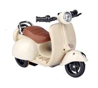 lopituwe Moto acrobatique Interactive rotative à 360° avec Musique et lumière, Jouet électrique Amusant et Durable pour bébé, Beige, 21 x 22 cm