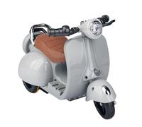 lopituwe Moto acrobatique Interactive rotative à 360° avec Musique et lumière, Jouet électrique Amusant et Durable pour bébé, Gris, 21 x 22 cm