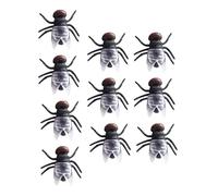 lopituwe Mouches factices, Insectes farceurs, Petits Accessoires réalistes pour Halloween et Le 1er Avril. Convient pour Les fêtes d'halloween, Noir