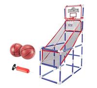 lopituwe Paniers de Basket pour Enfants, Jeux d'arcade Sportifs d'intérieur, Jouets de développement Amusants, Hauteur réglable, Cadeaux d'anniversaire. , 2 balles