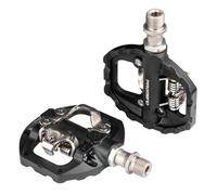 lopituwe Pédales automatiques Plates pour vélo Gravel avec système autobloquant pour Une efficacité de pédalage optimale. Réglage de la Tension au Pouce près. Pédales